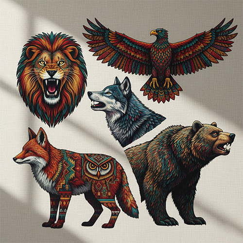 Patterned Animal Ethnic