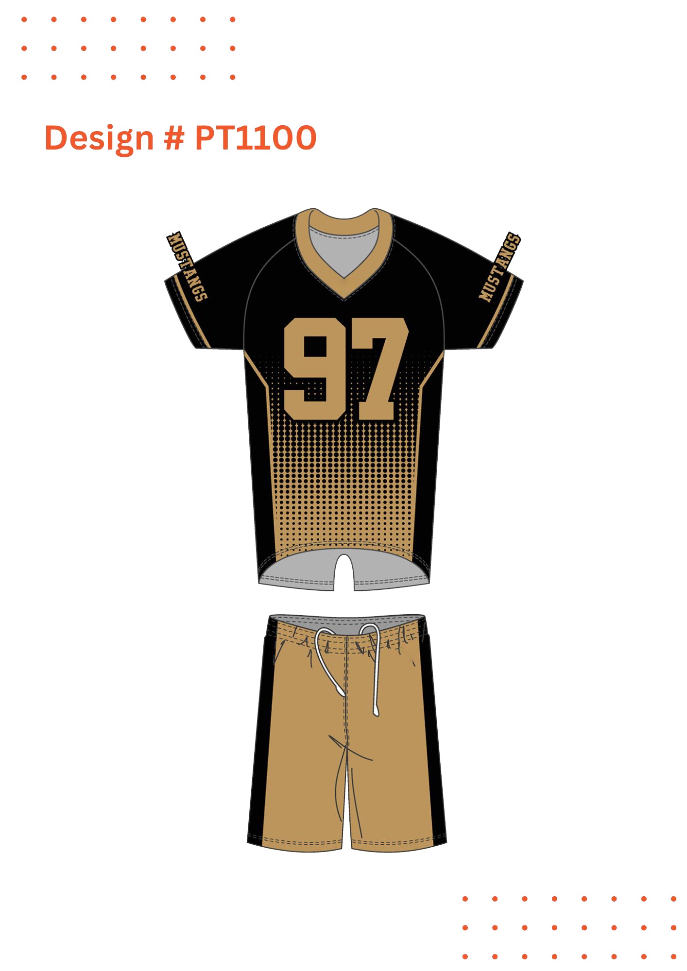 Custom Flag Football Jersey Mockups