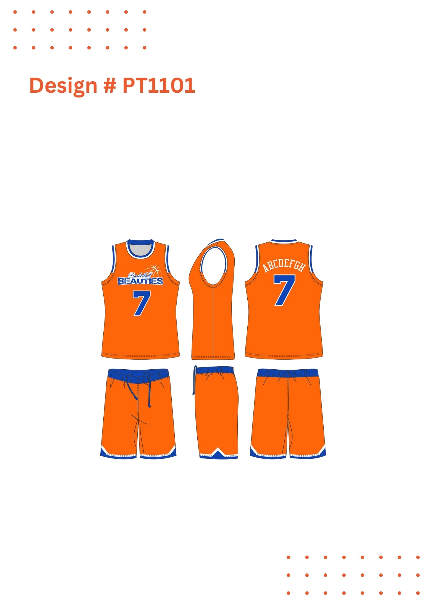 Custom Basketball Uniforms – Mockup Designs