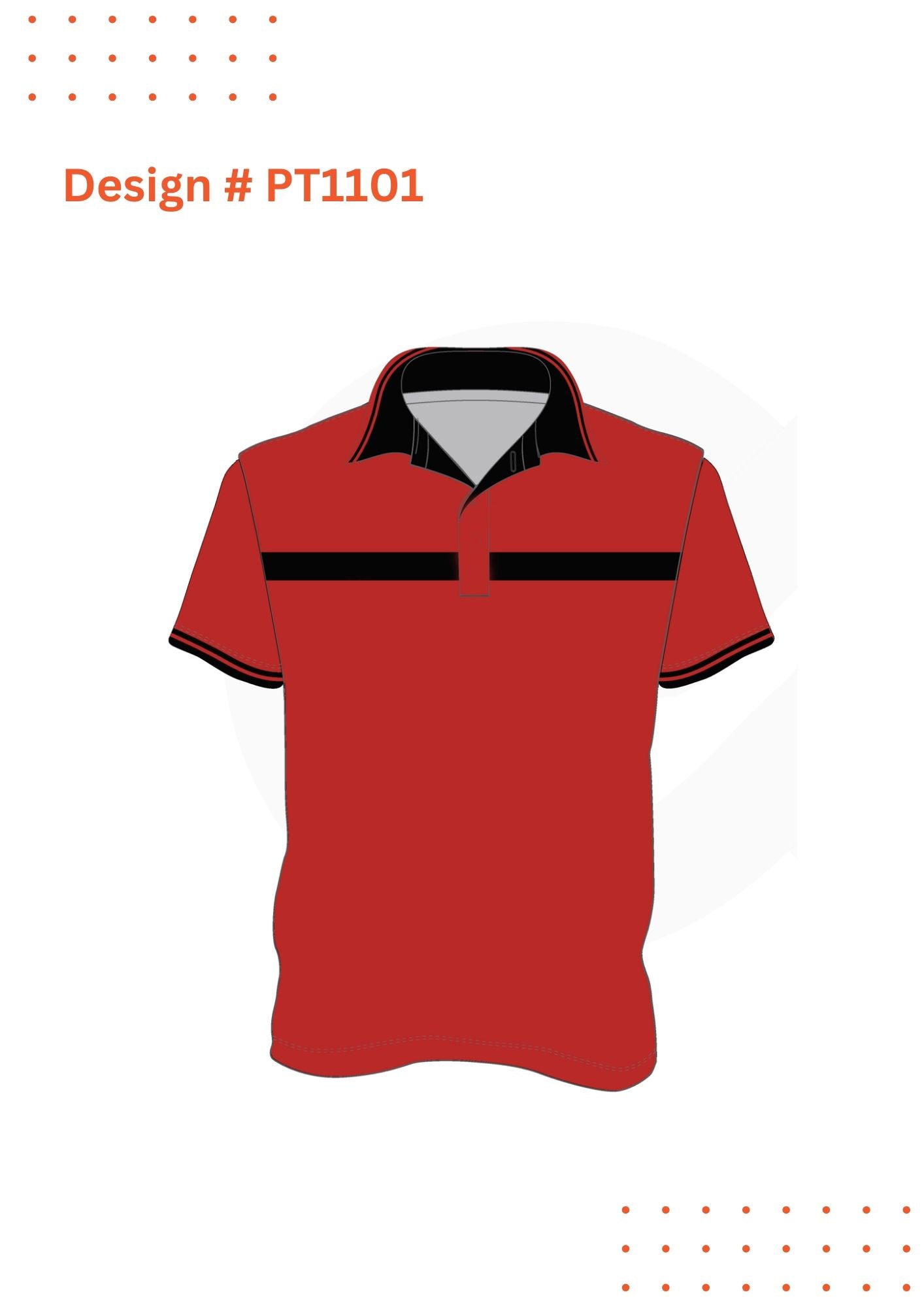 Custom Coach Polo Shirts – Mockup Design