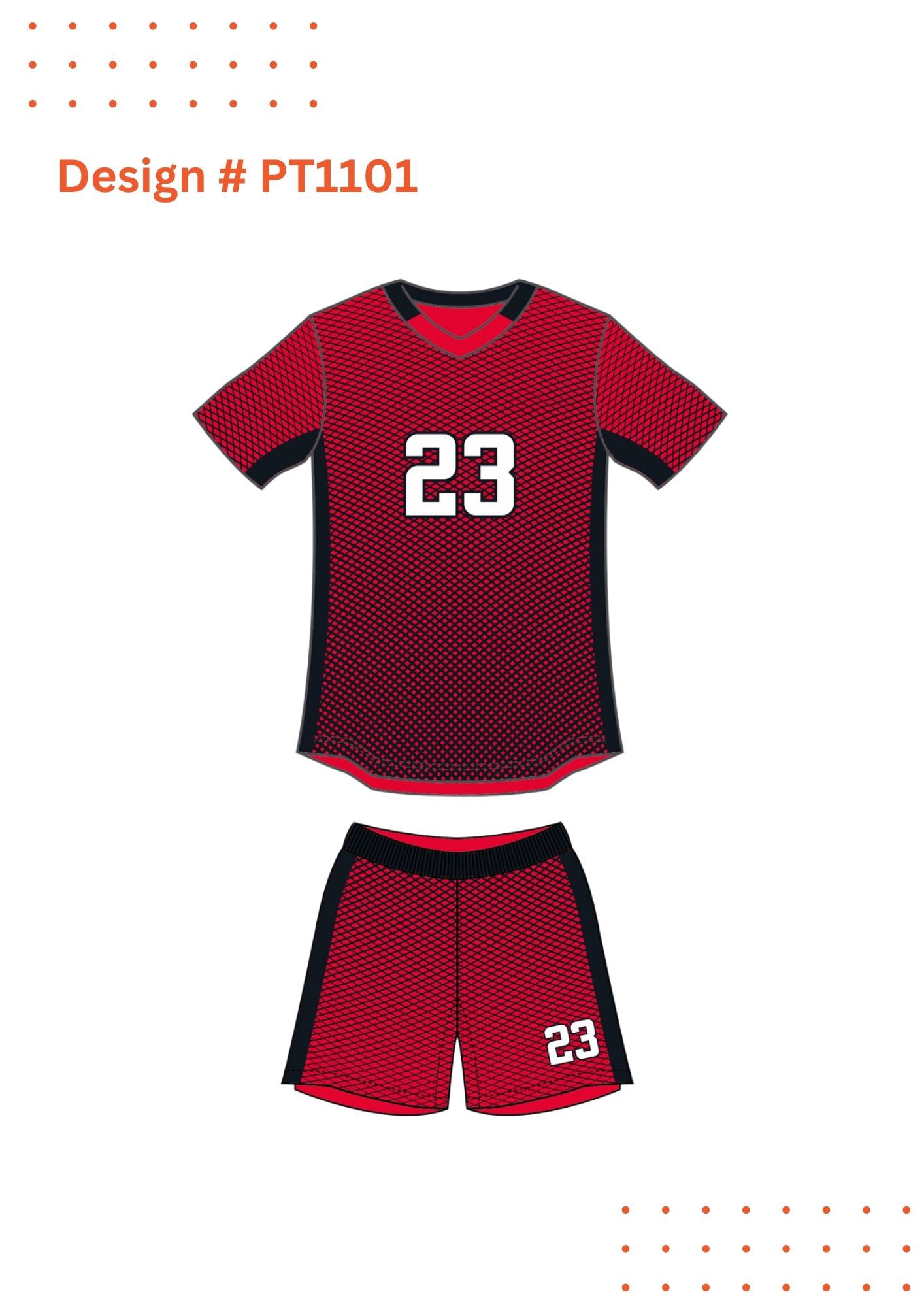 Custom Sublimated Soccer Uniform Mockups