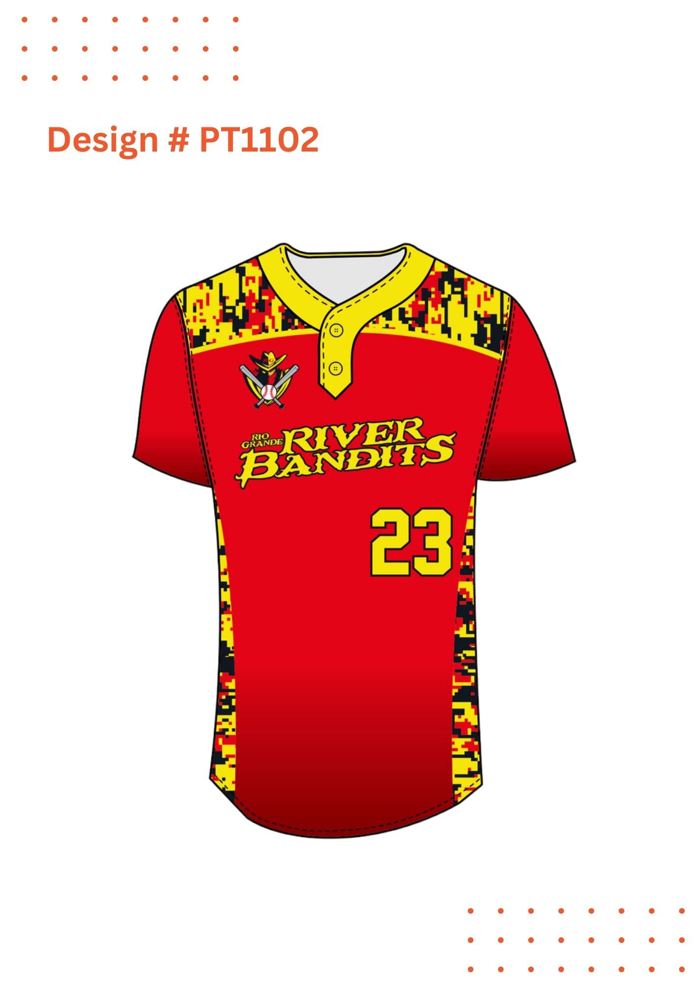 Custom Baseball Kit Design Mockup – Fully Customizable