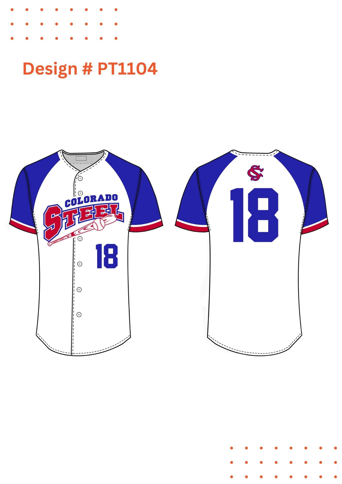 Custom Baseball Kit Design Mockup – Fully Customizable