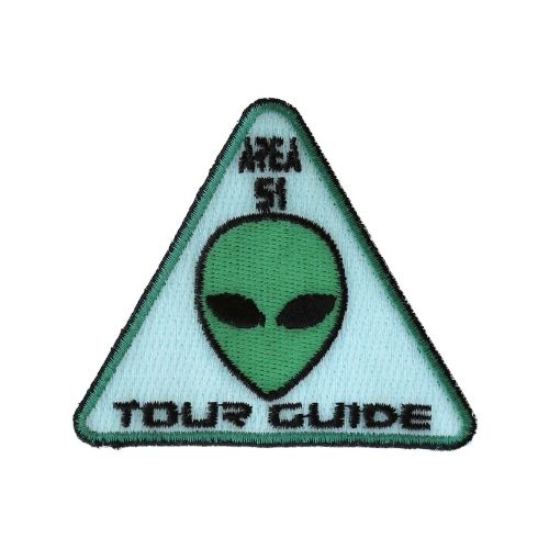 Area 51 Alien Tour Guide Embroidered Patch