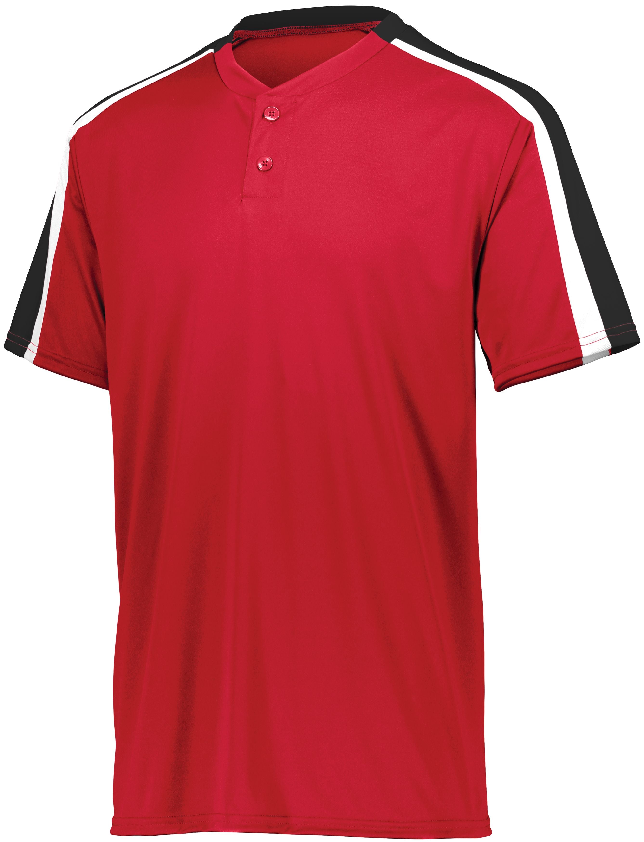 Two-Button Short Sleeve Jersey