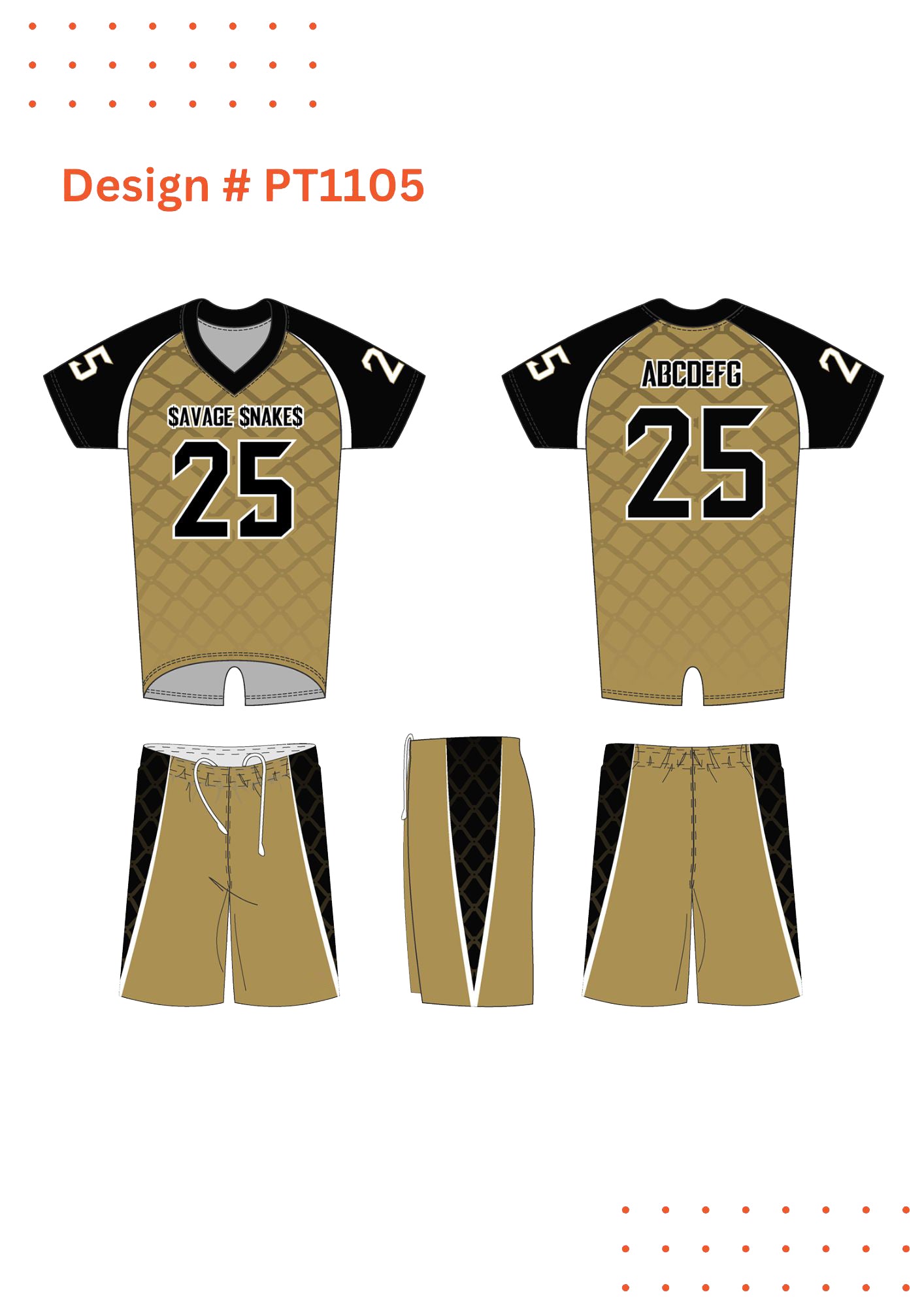 Custom Flag Football Jersey Mockups