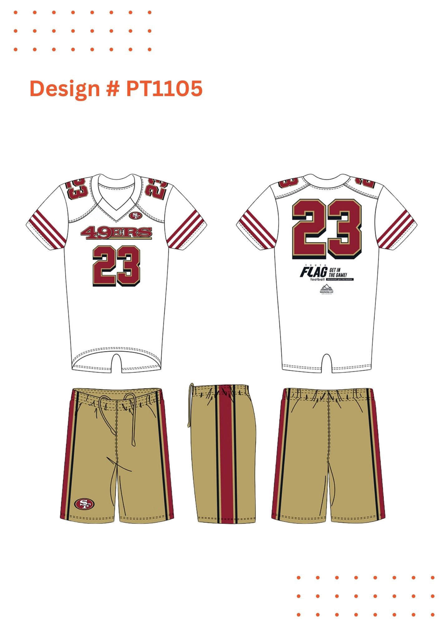 Custom Football Uniform Mockups
