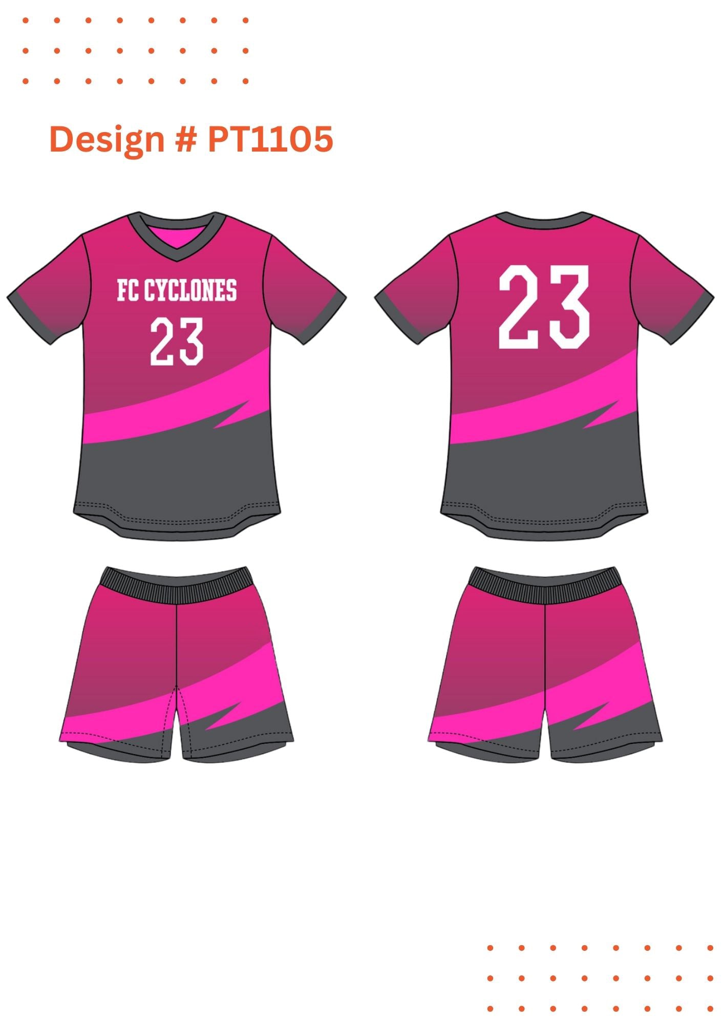 Custom Sublimated Soccer Uniform Mockups