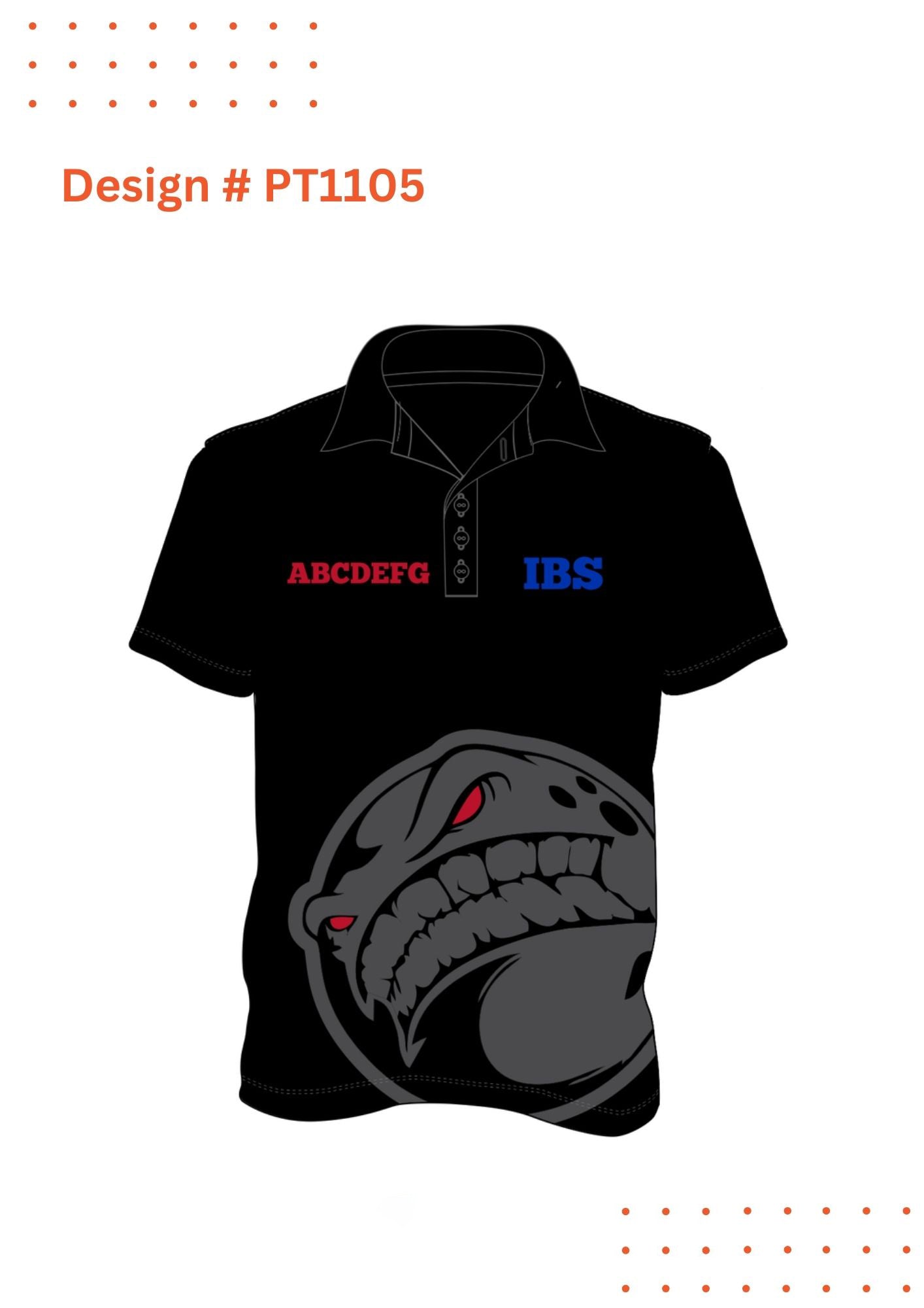 Custom Coach Polo Shirts – Mockup Design