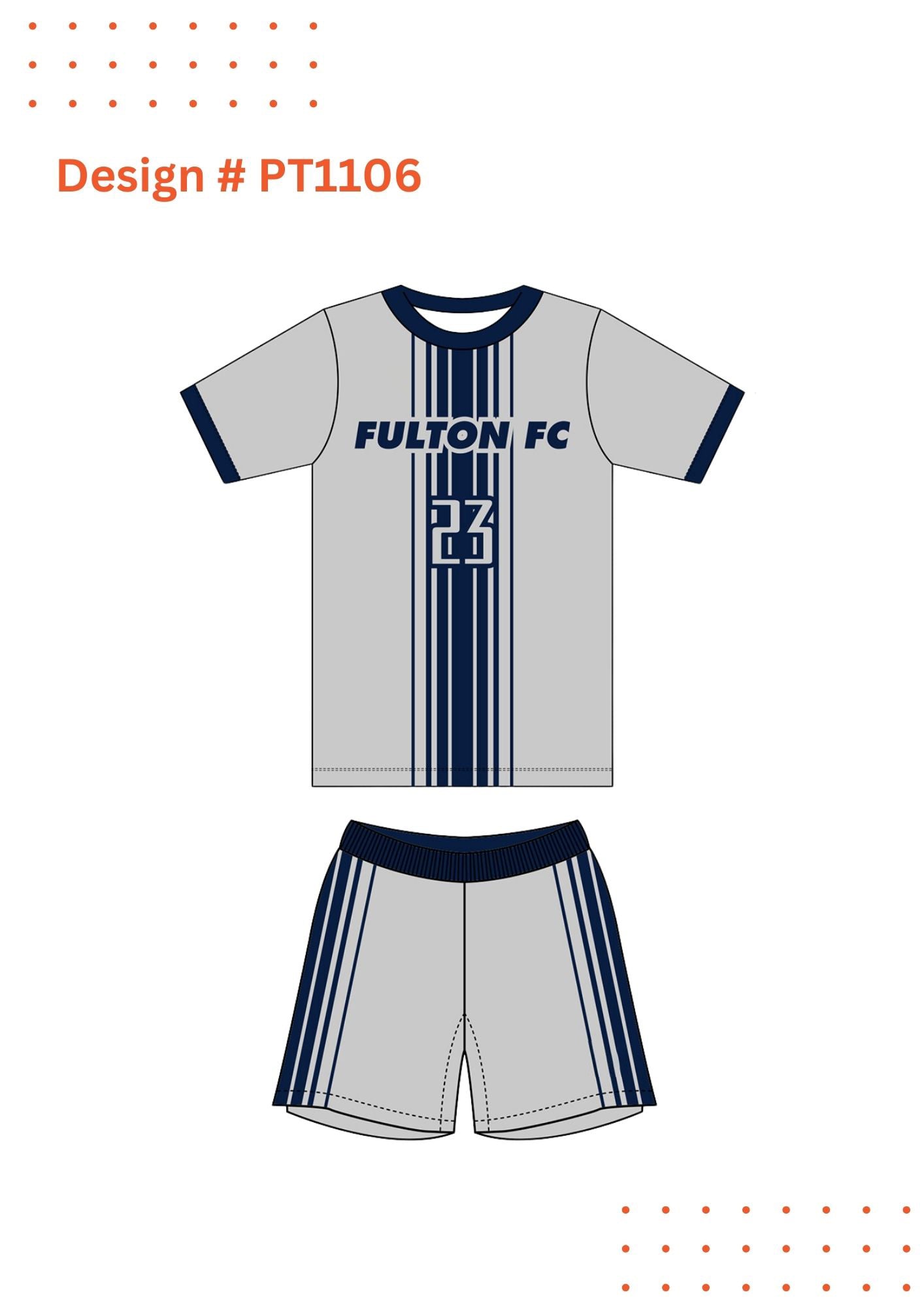 Custom Sublimated Soccer Uniform Mockups