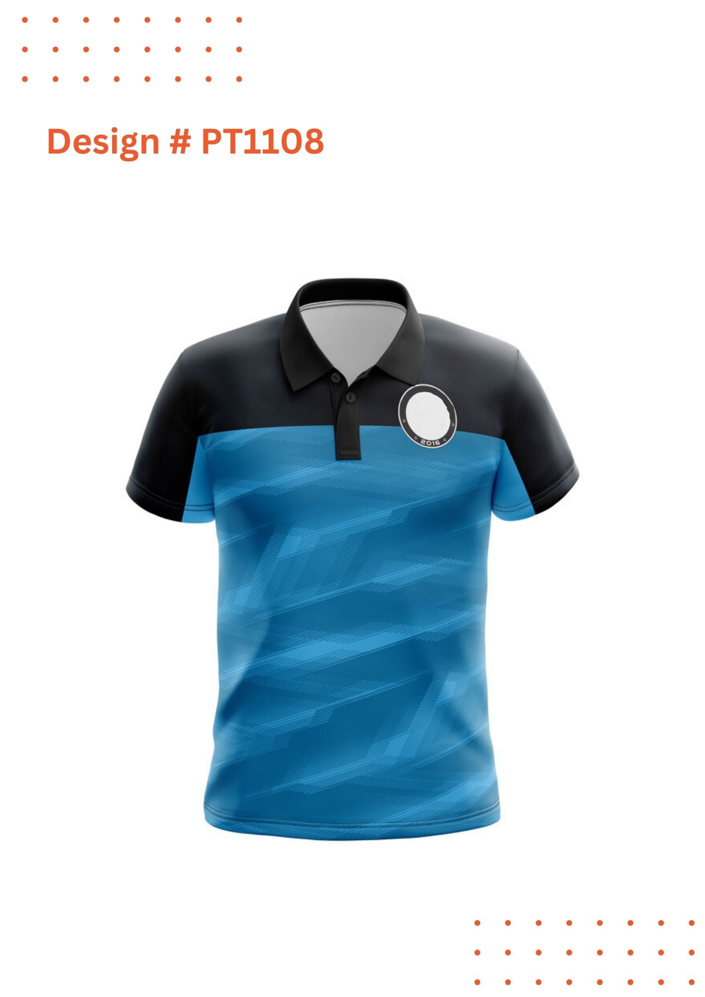 Custom Coach Polo Shirts – Mockup Design