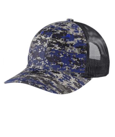 Digi Camo Snapback Trucker Cap
