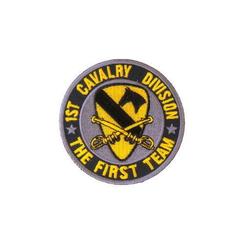 1st Cavalry Division Embroidered Patch