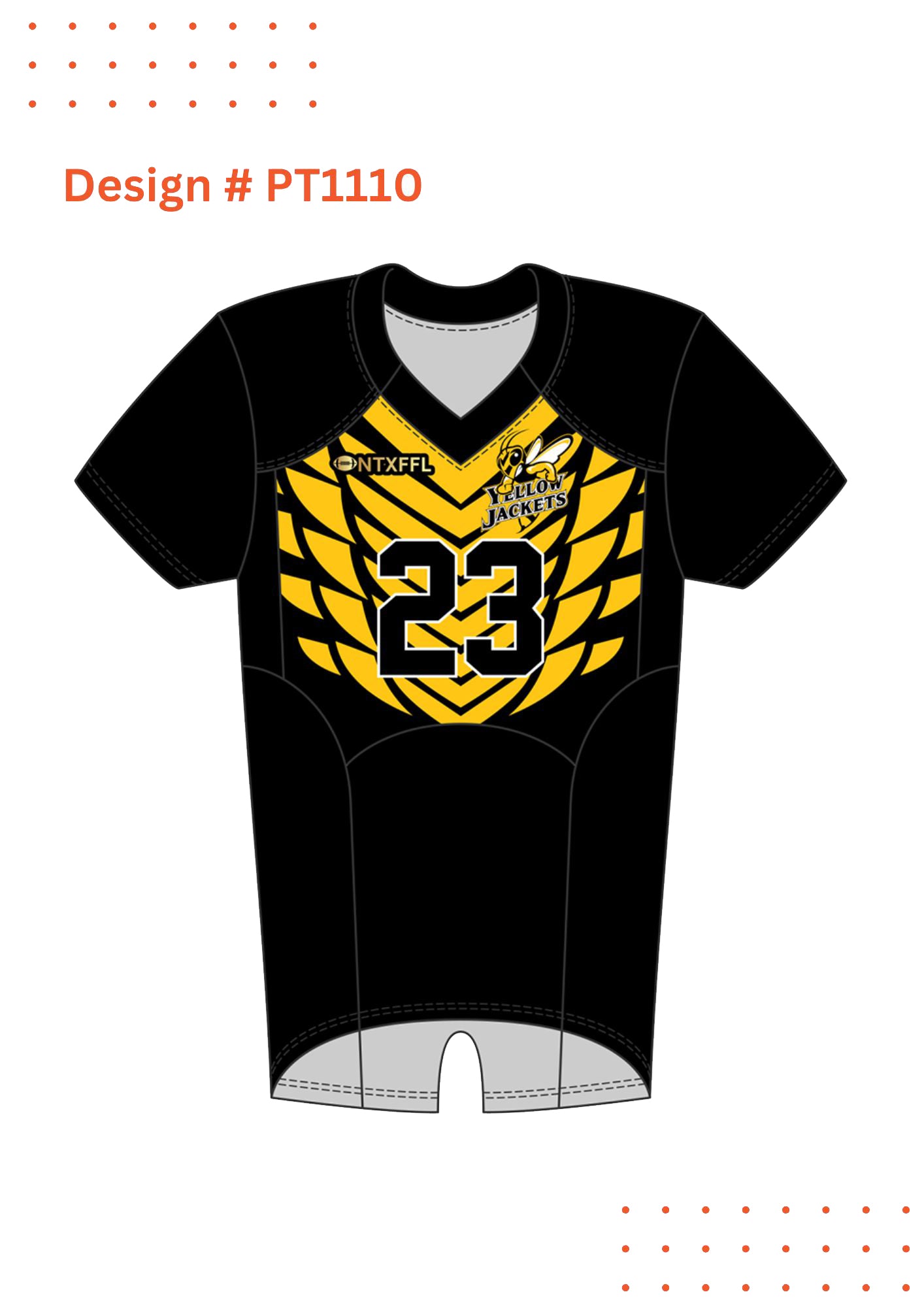 Custom Flag Football Jersey Mockups