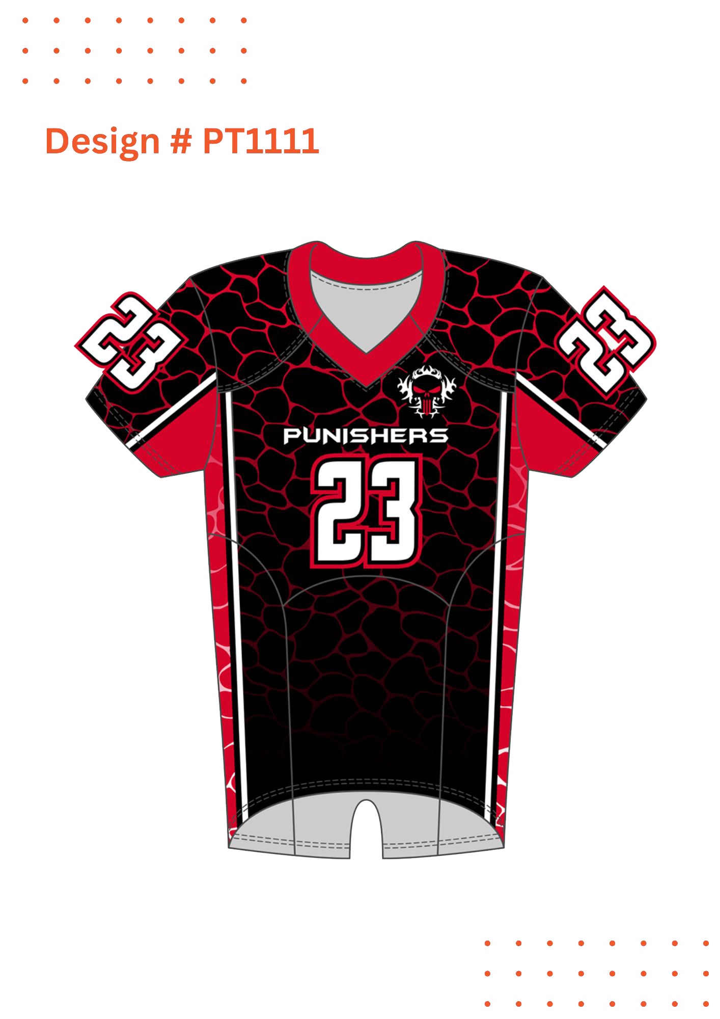 Custom Flag Football Jersey Mockups