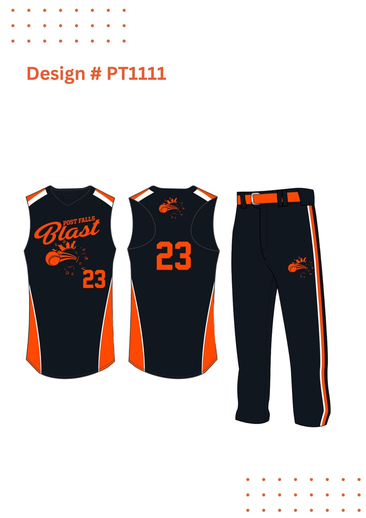 Custom Baseball Kit Design Mockup – Fully Customizable