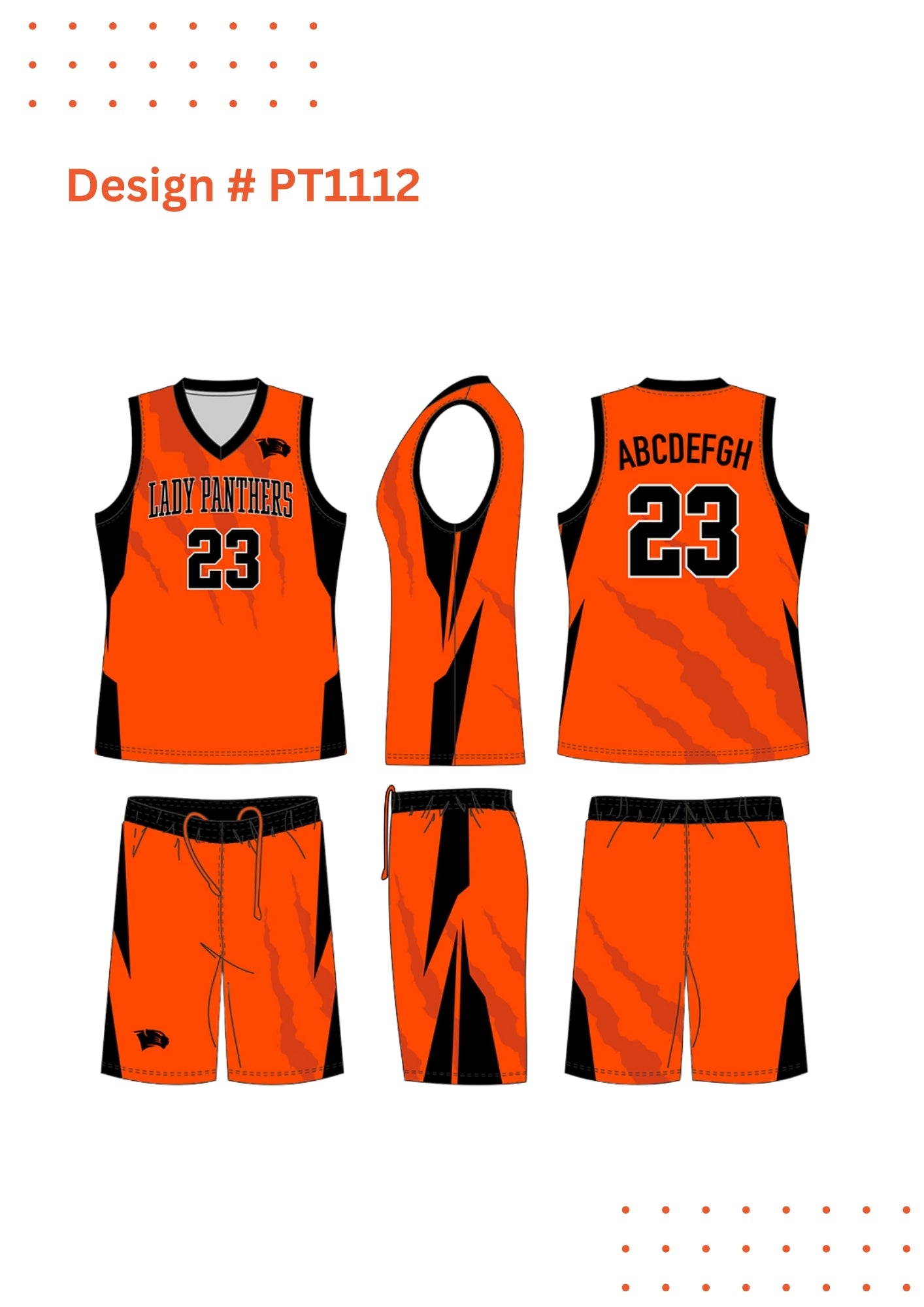 Custom Basketball Uniforms – Mockup Designs