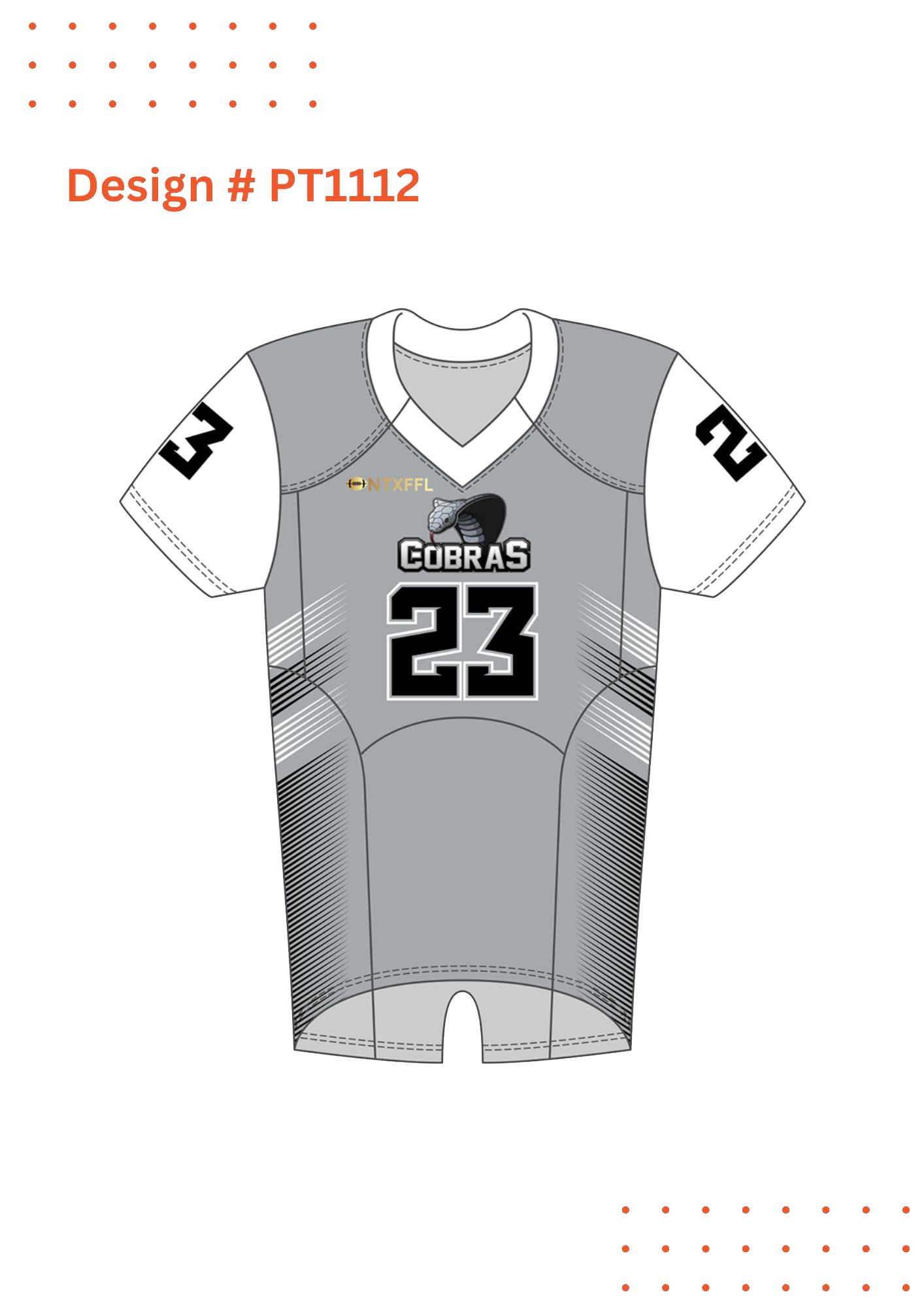 Custom Flag Football Jersey Mockups