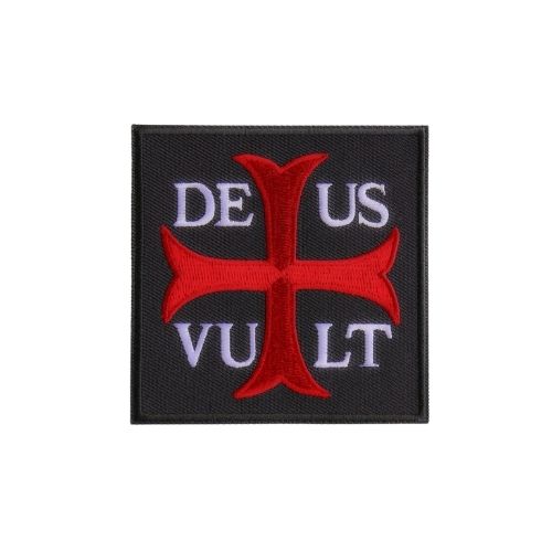 Deus Vult God Wills Embroidered Patch product image 1