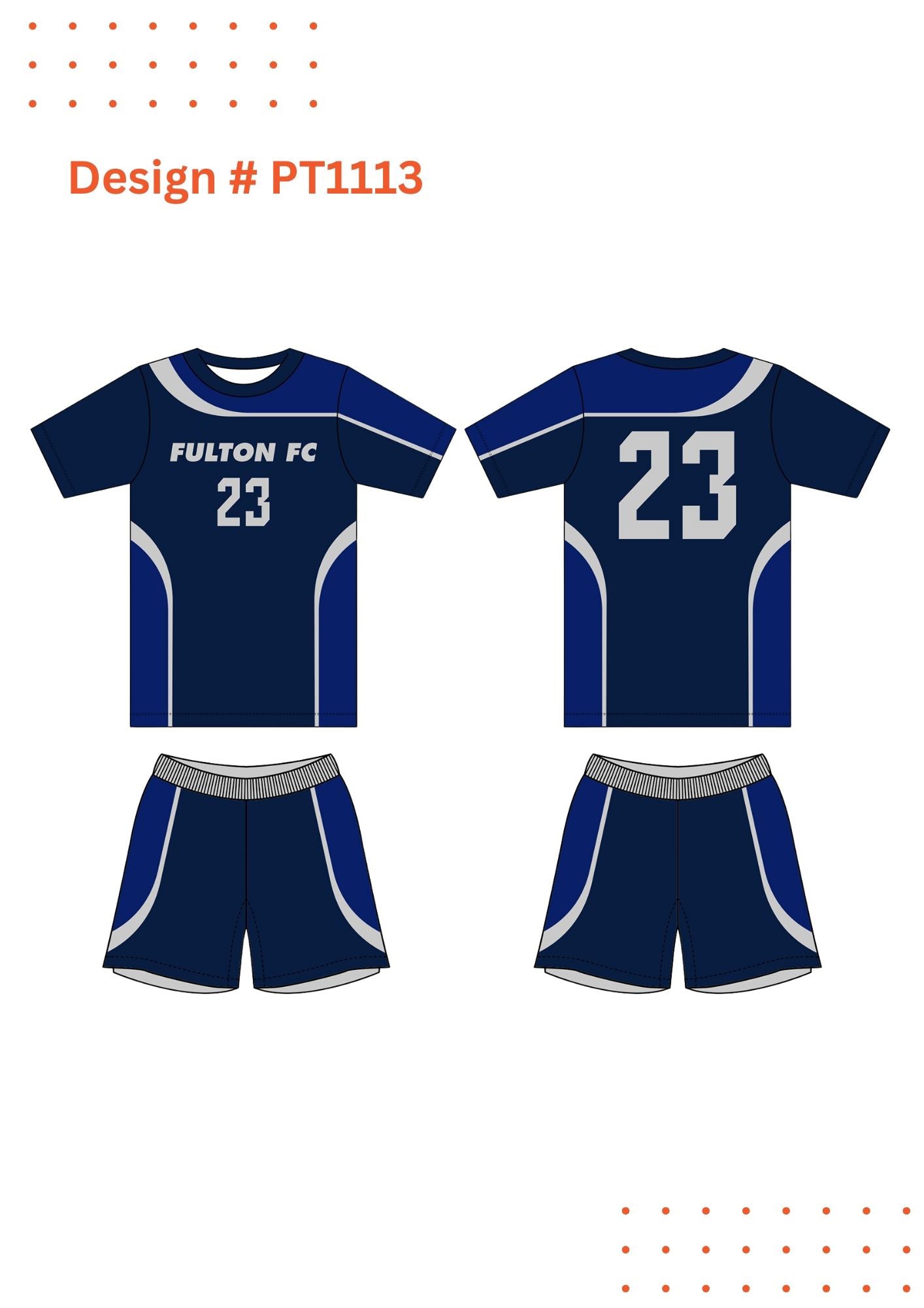 Custom Sublimated Soccer Uniform Mockups