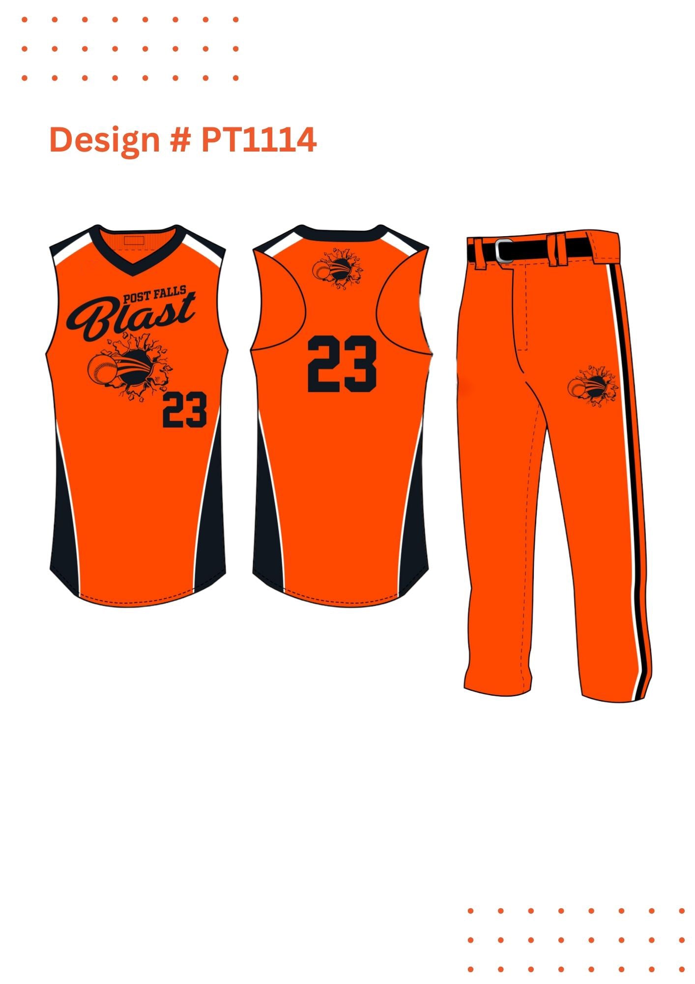 Custom Baseball Kit Design Mockup – Fully Customizable