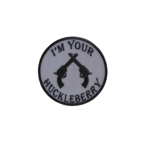 I'm Your Huckleberry Pistols Embroidered Patch product image 1