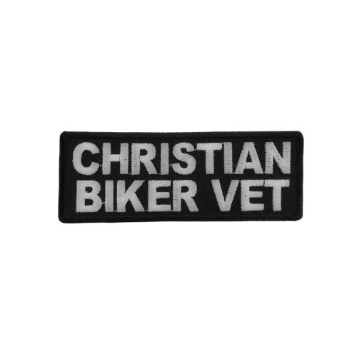 Christian Biker Faith Embroidered Patch product image 1