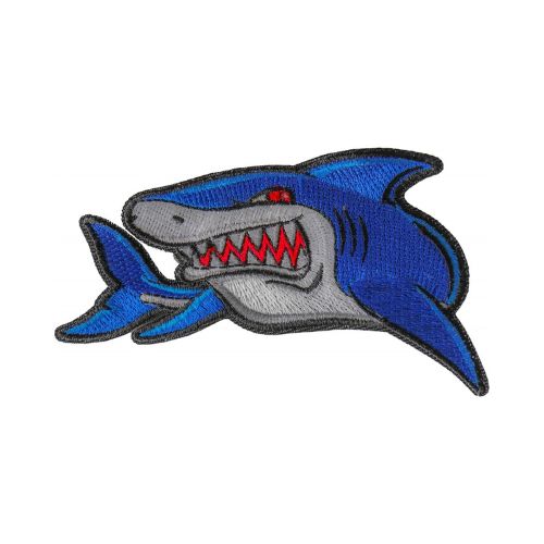 Shark Embroidered Patch front product view