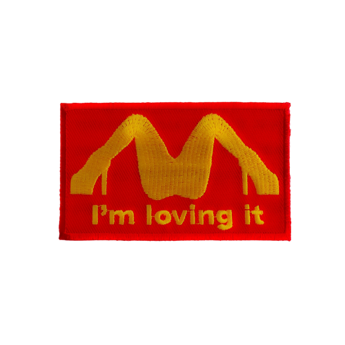 I'm Loving It Embroidered Patch