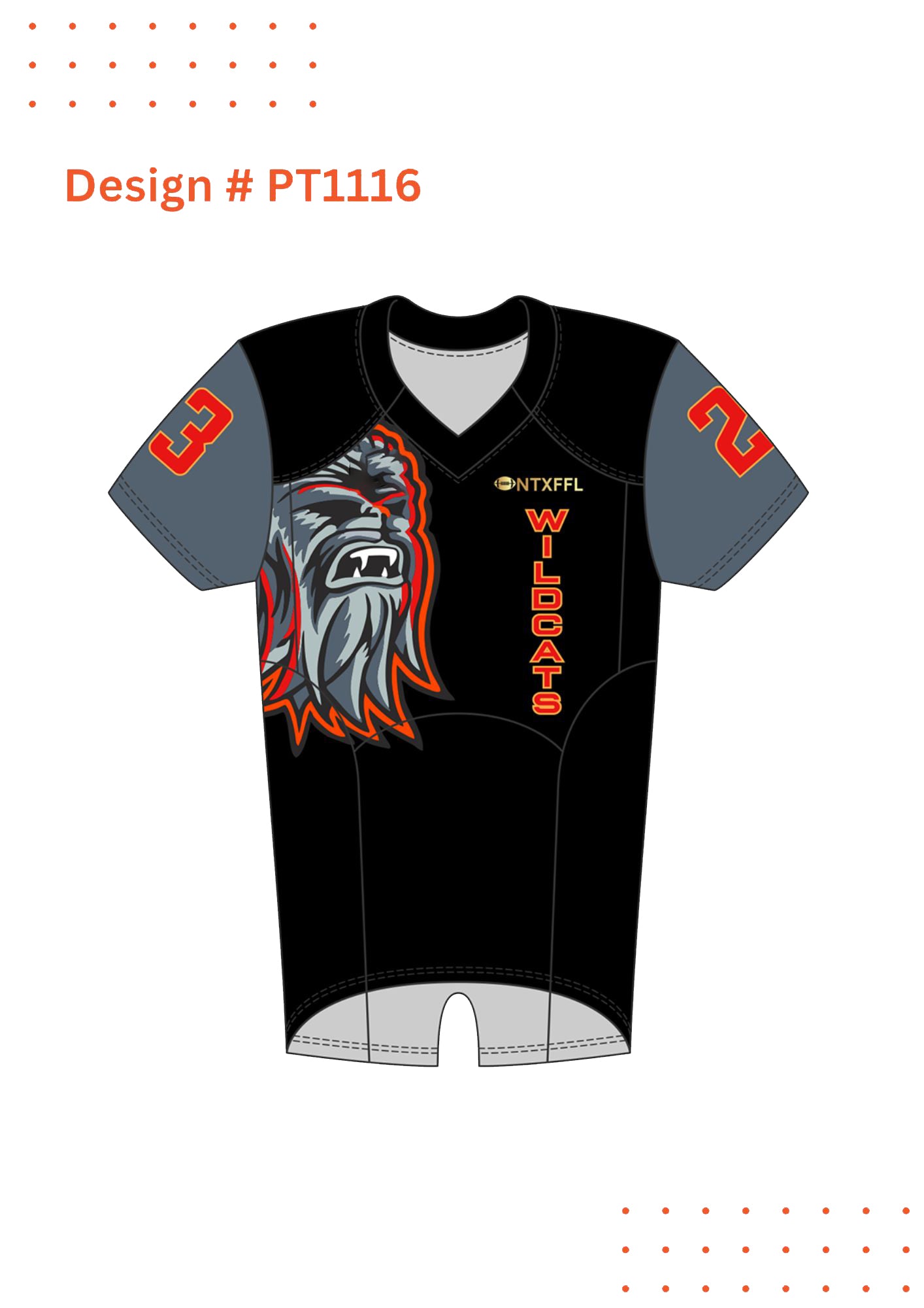 Custom Flag Football Jersey Mockups