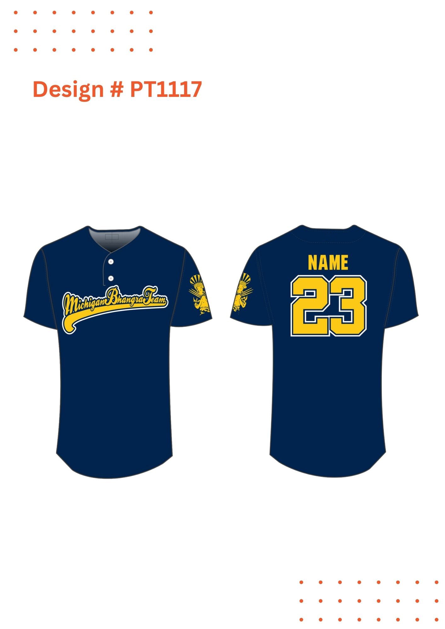 Custom Baseball Kit Design Mockup – Fully Customizable