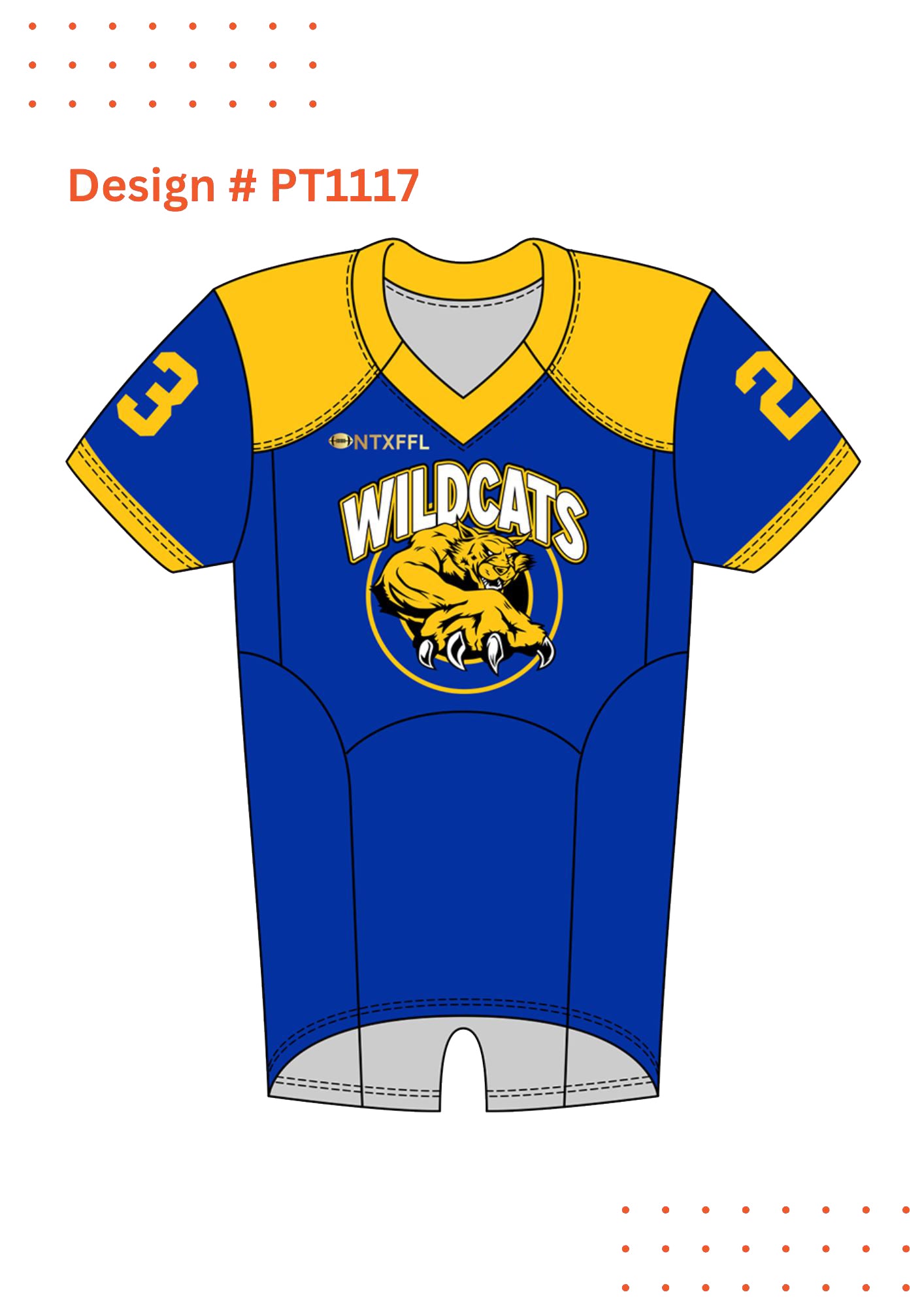 Custom Flag Football Jersey Mockups