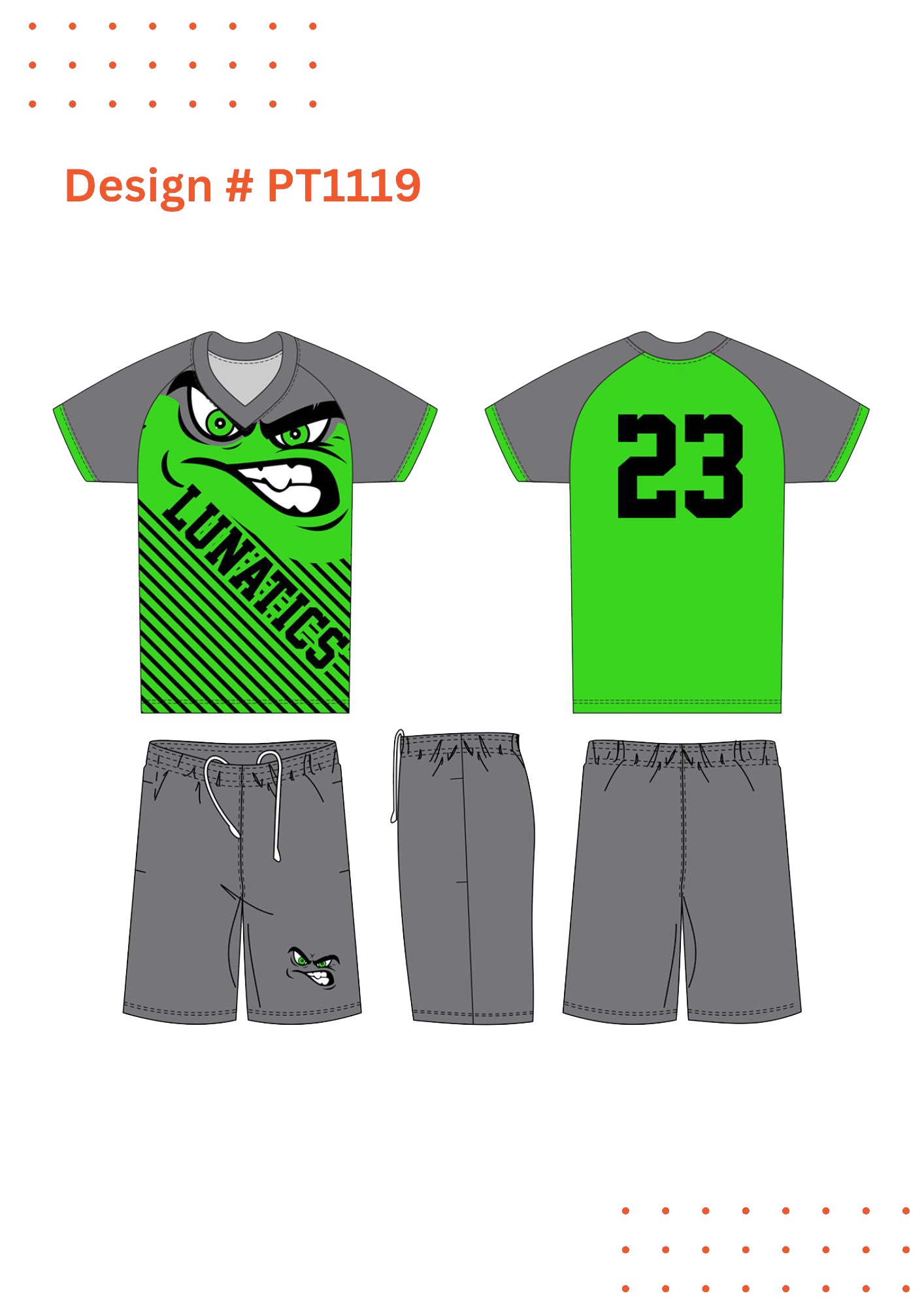 Custom Flag Football Jersey Mockups