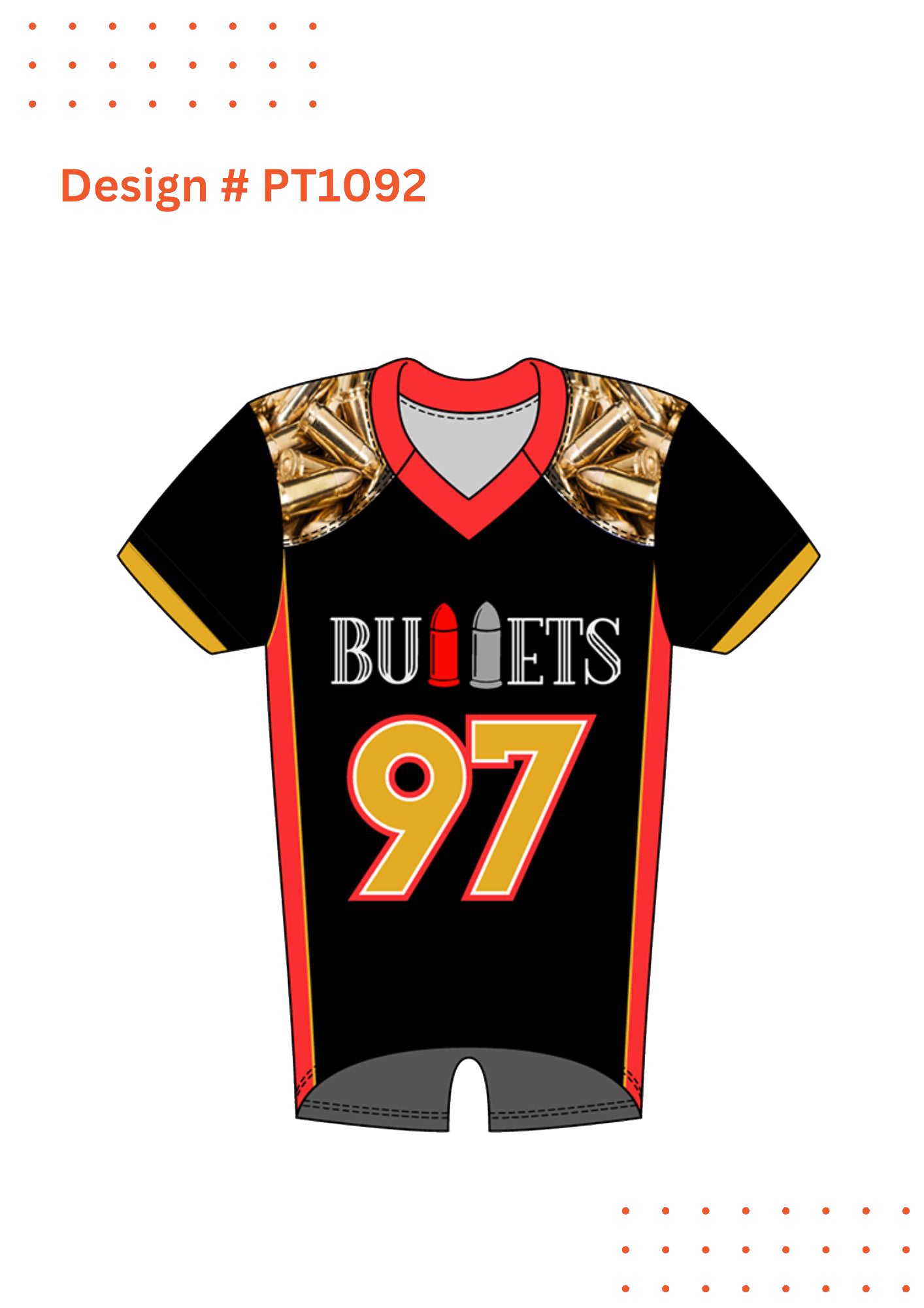 Custom Flag Football Jersey Mockups