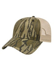 Camouflage Trucker Hat with Mesh Panel
