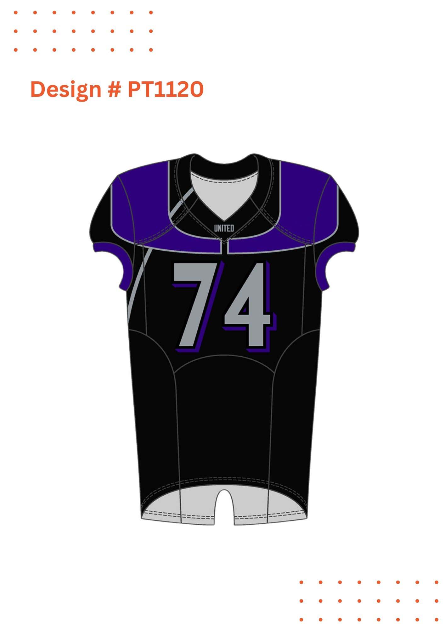 Custom Football Uniform Mockups