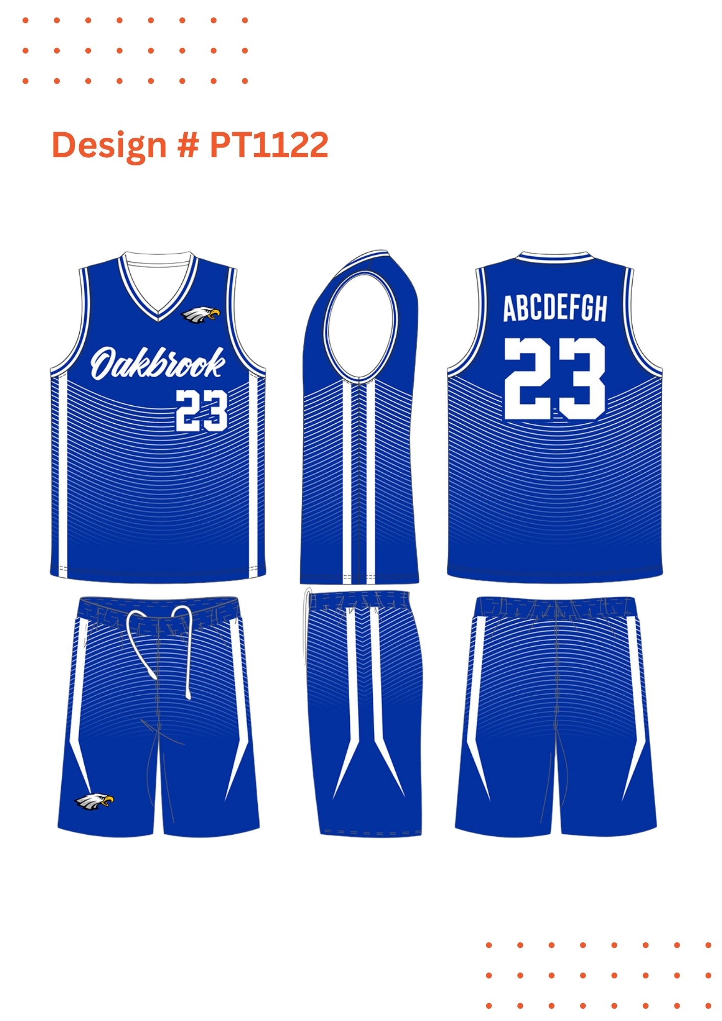 Custom Basketball Uniforms – Mockup Designs