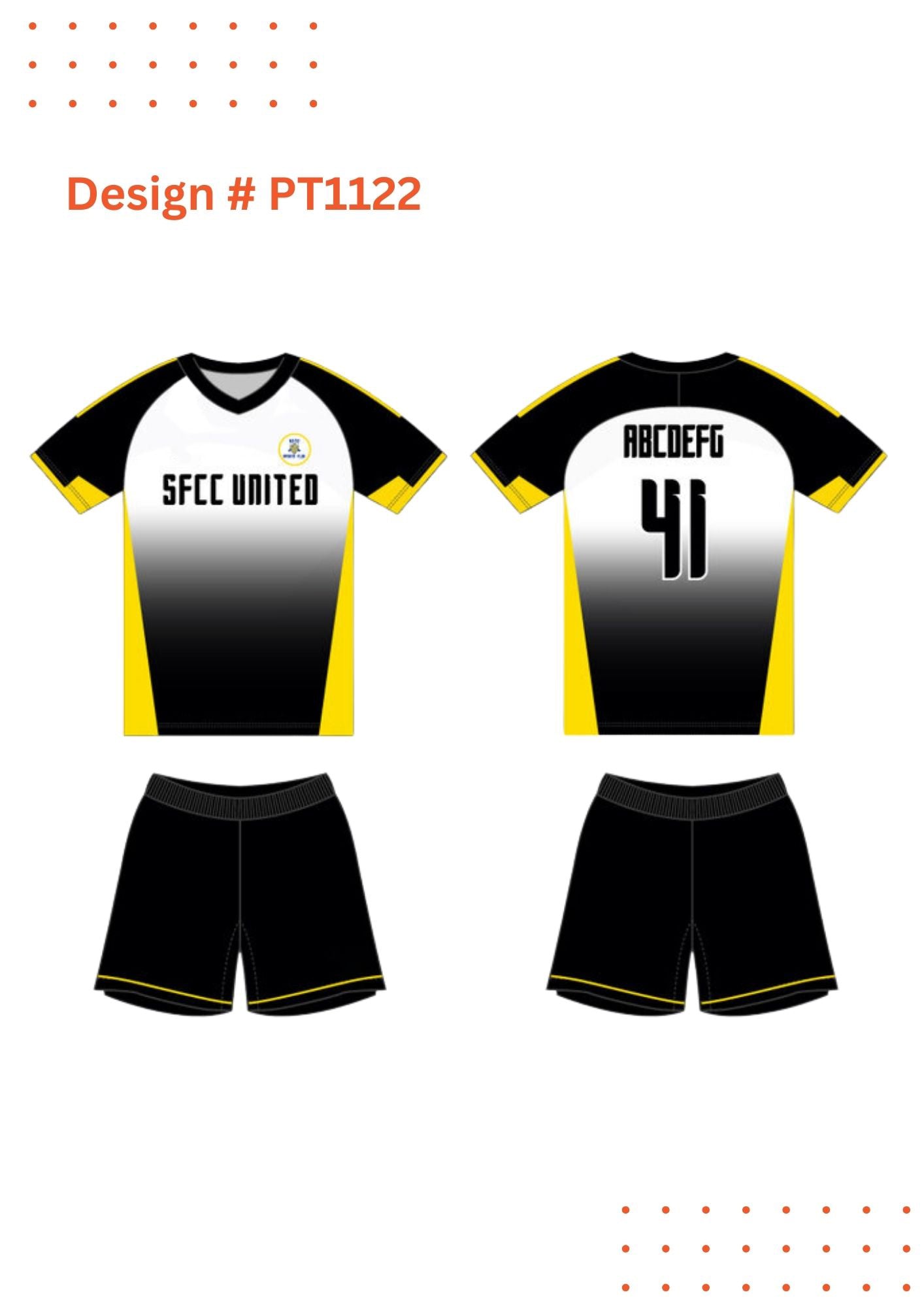 Custom Sublimated Soccer Uniform Mockups