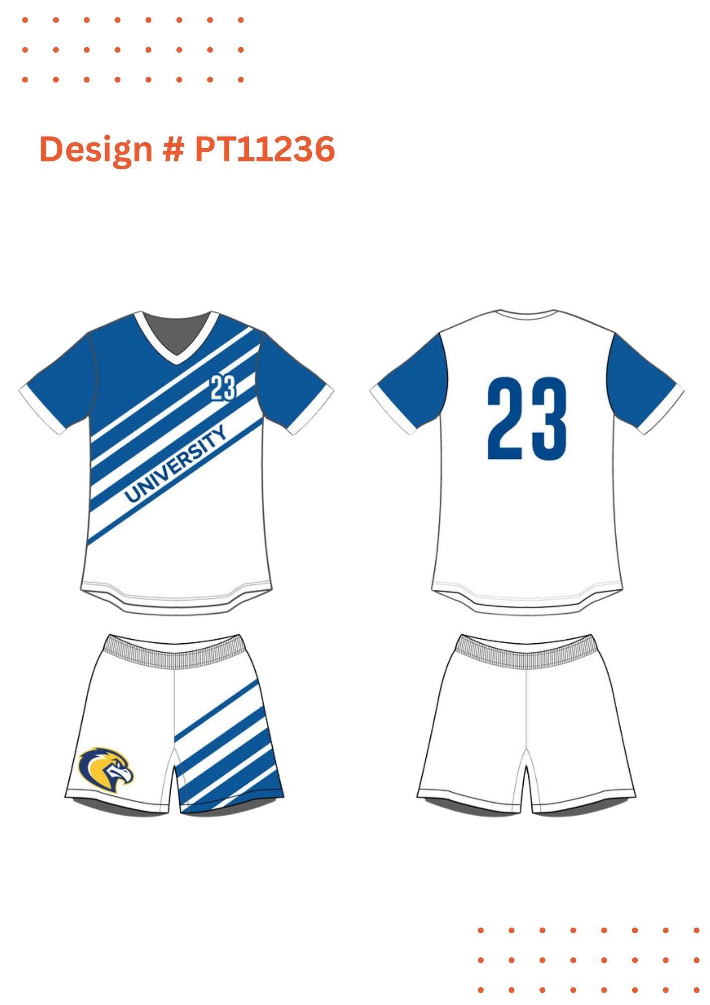 Custom Sublimated Soccer Uniform Mockups