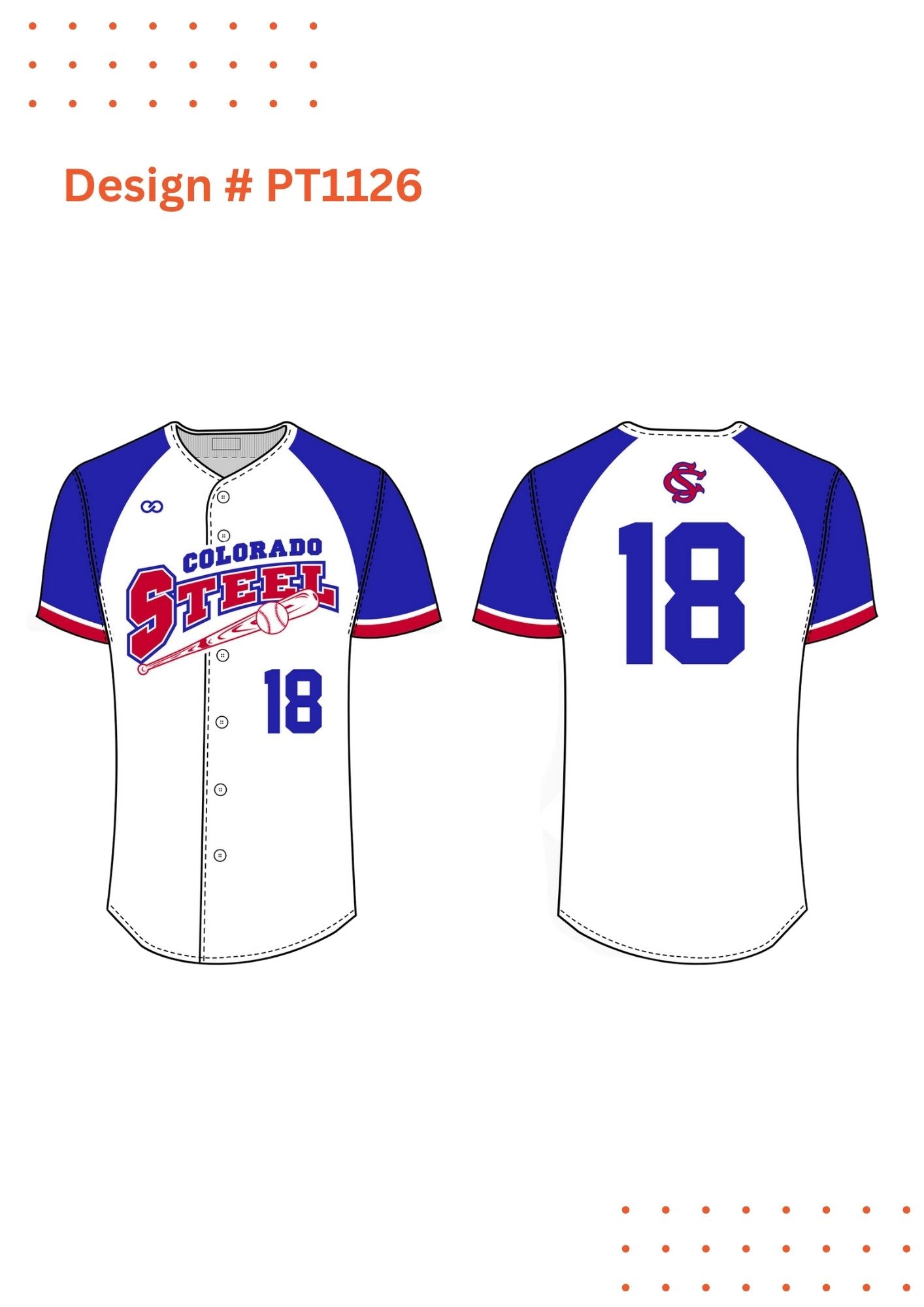 Custom Baseball Kit Design Mockup – Fully Customizable