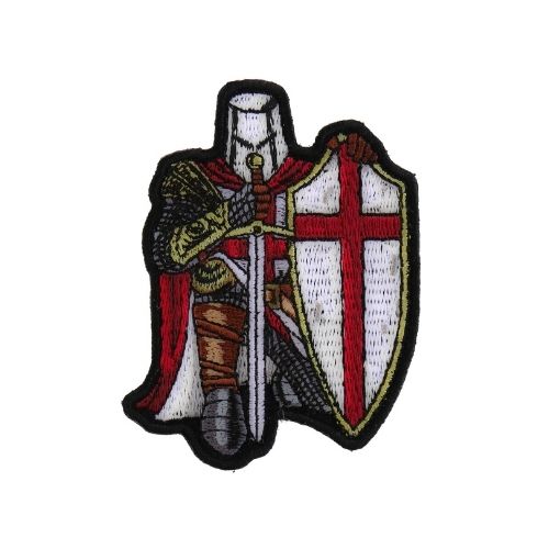Red Knight Crusader Embroidered Patch product image 1