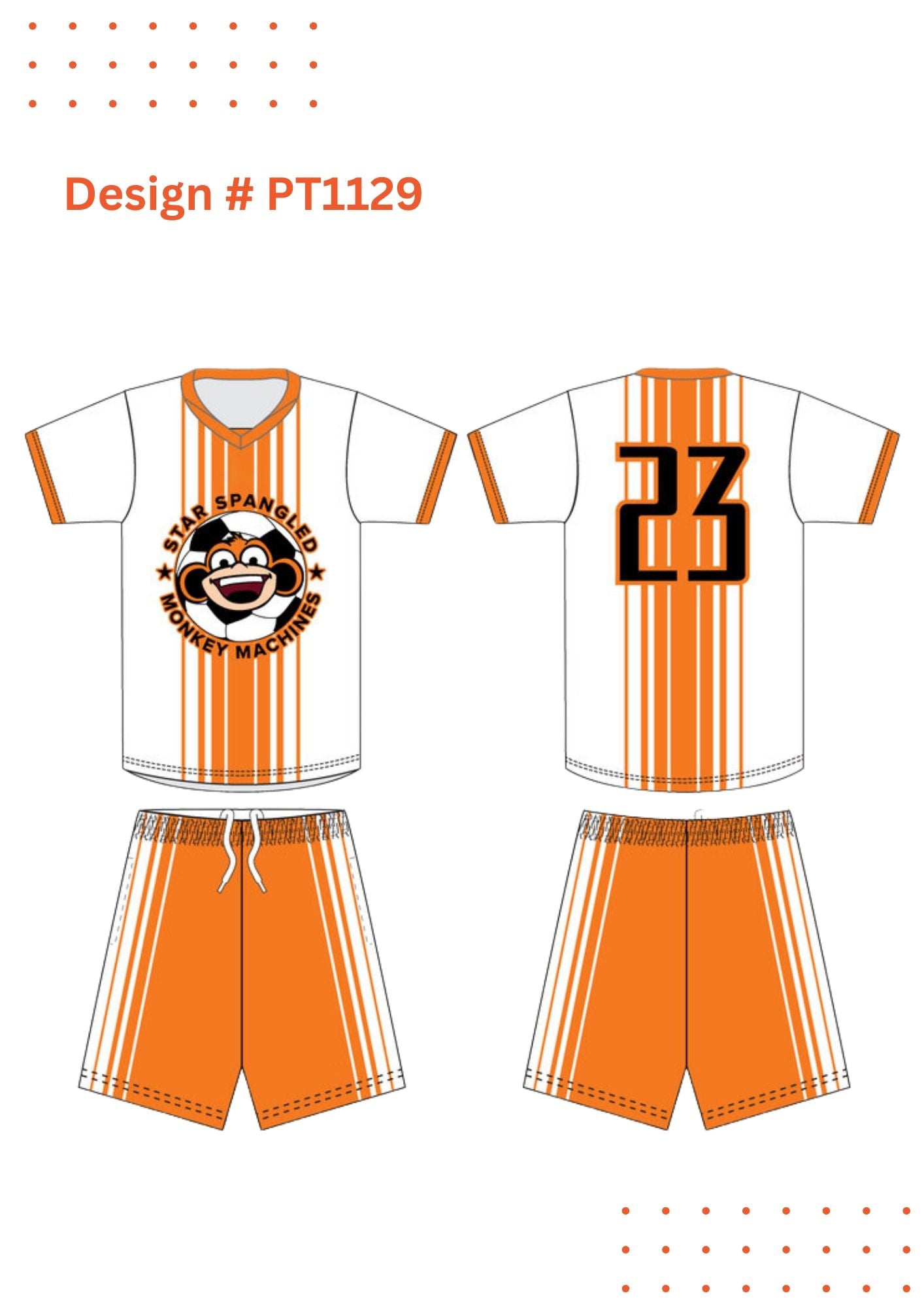 Custom Sublimated Soccer Uniform Mockups