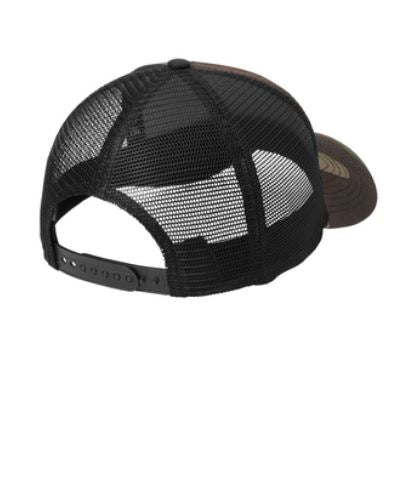 Snapback Trucker Cap - Camo/Black