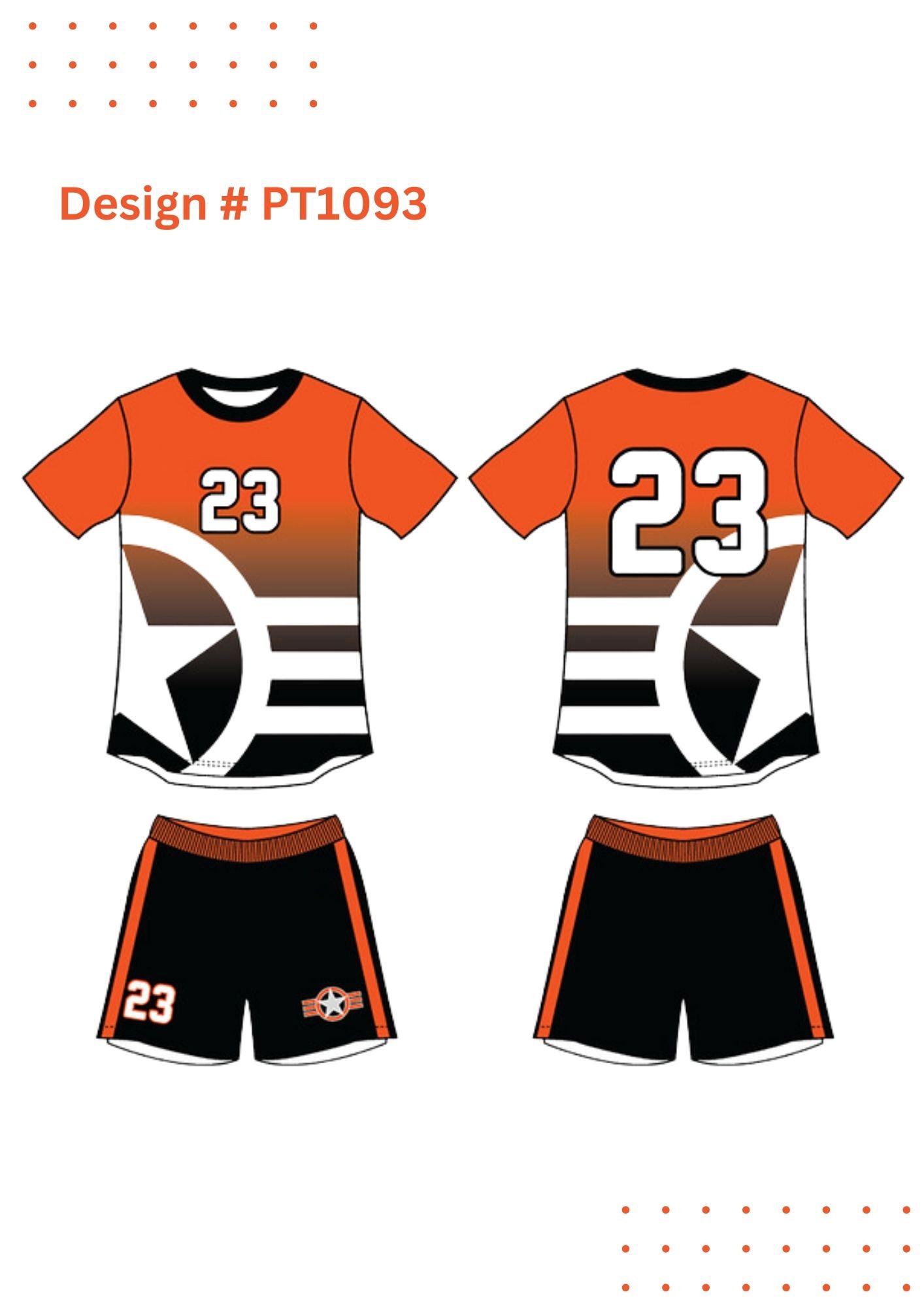 Custom Sublimated Soccer Uniform Mockups