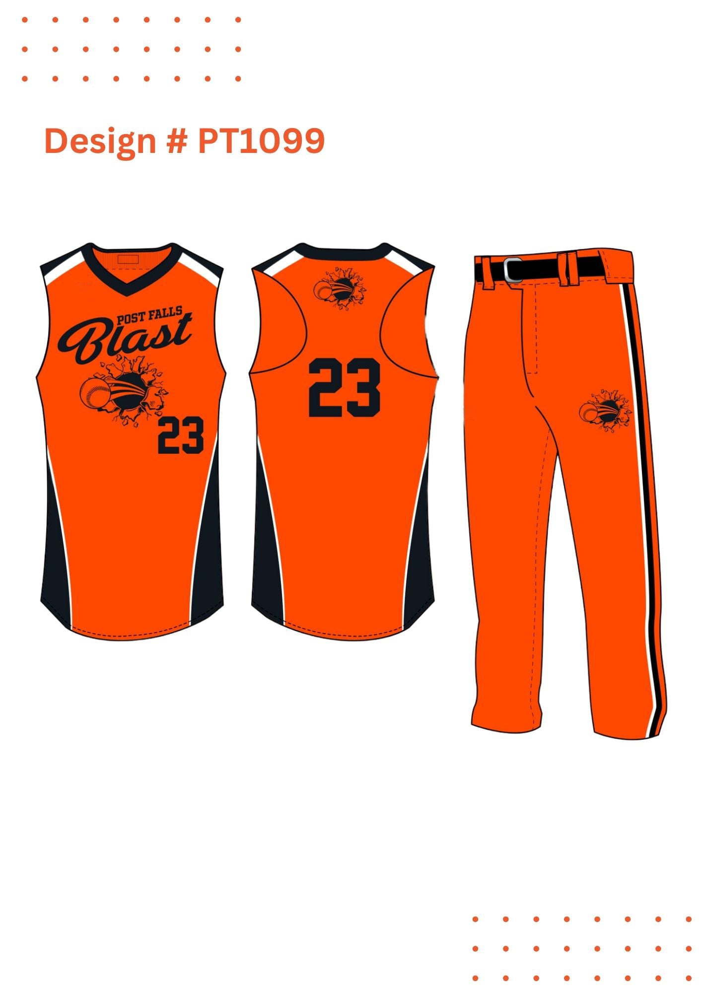 Custom Baseball Kit Design Mockup – Fully Customizable