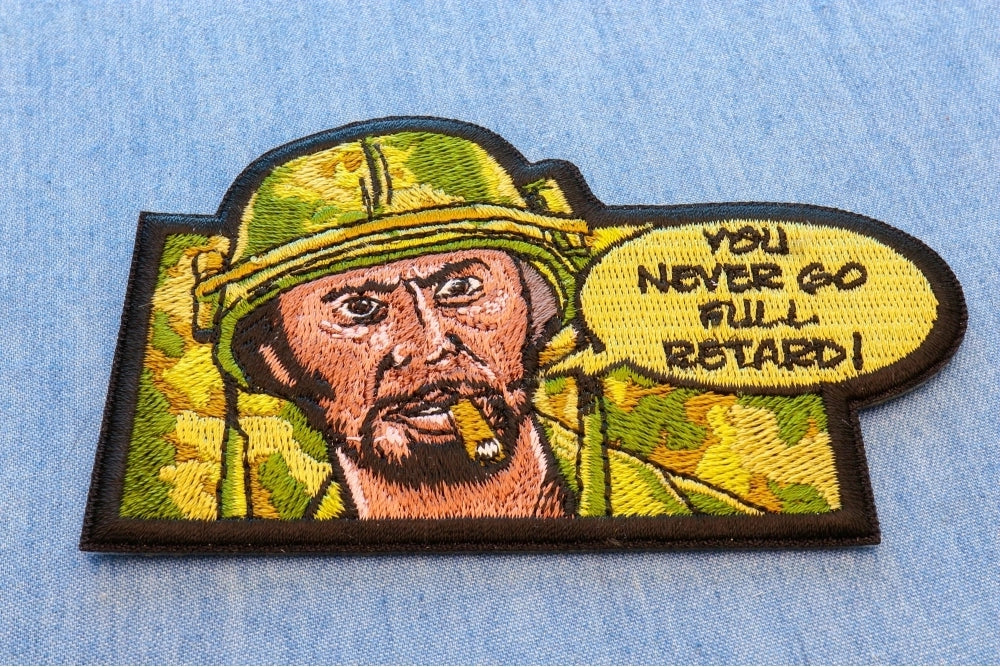 Military Novelty Text Embroidered Patch product image 3