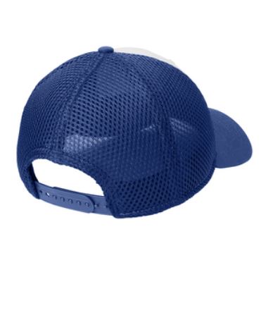 Snapback Contrast Front Mesh Cap