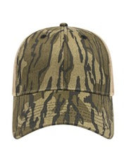 Camouflage Trucker Hat with Mesh Panel