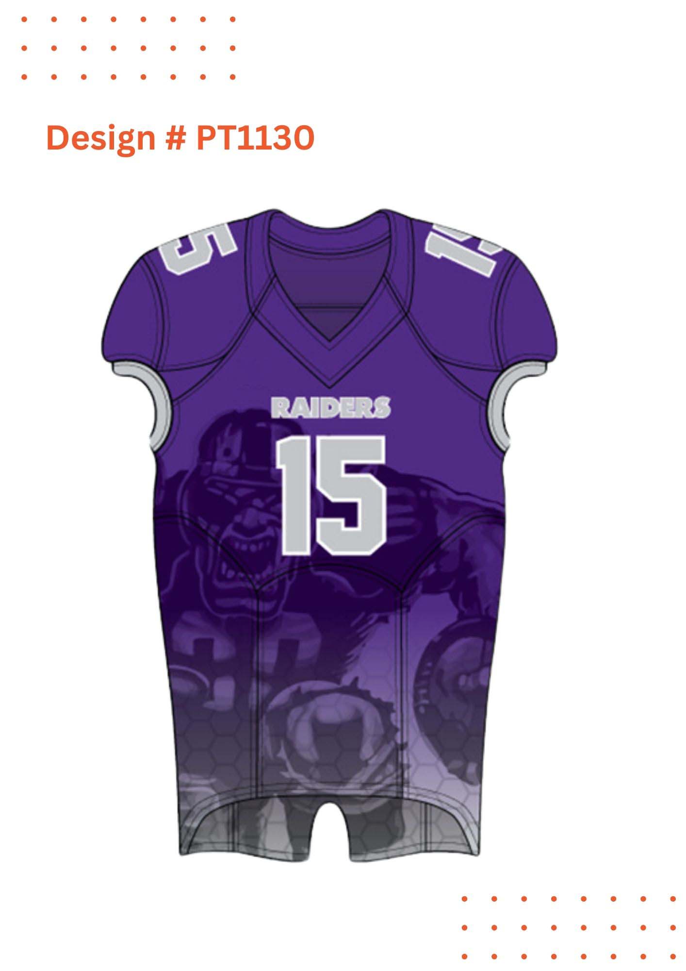 Custom Football Uniform Mockups