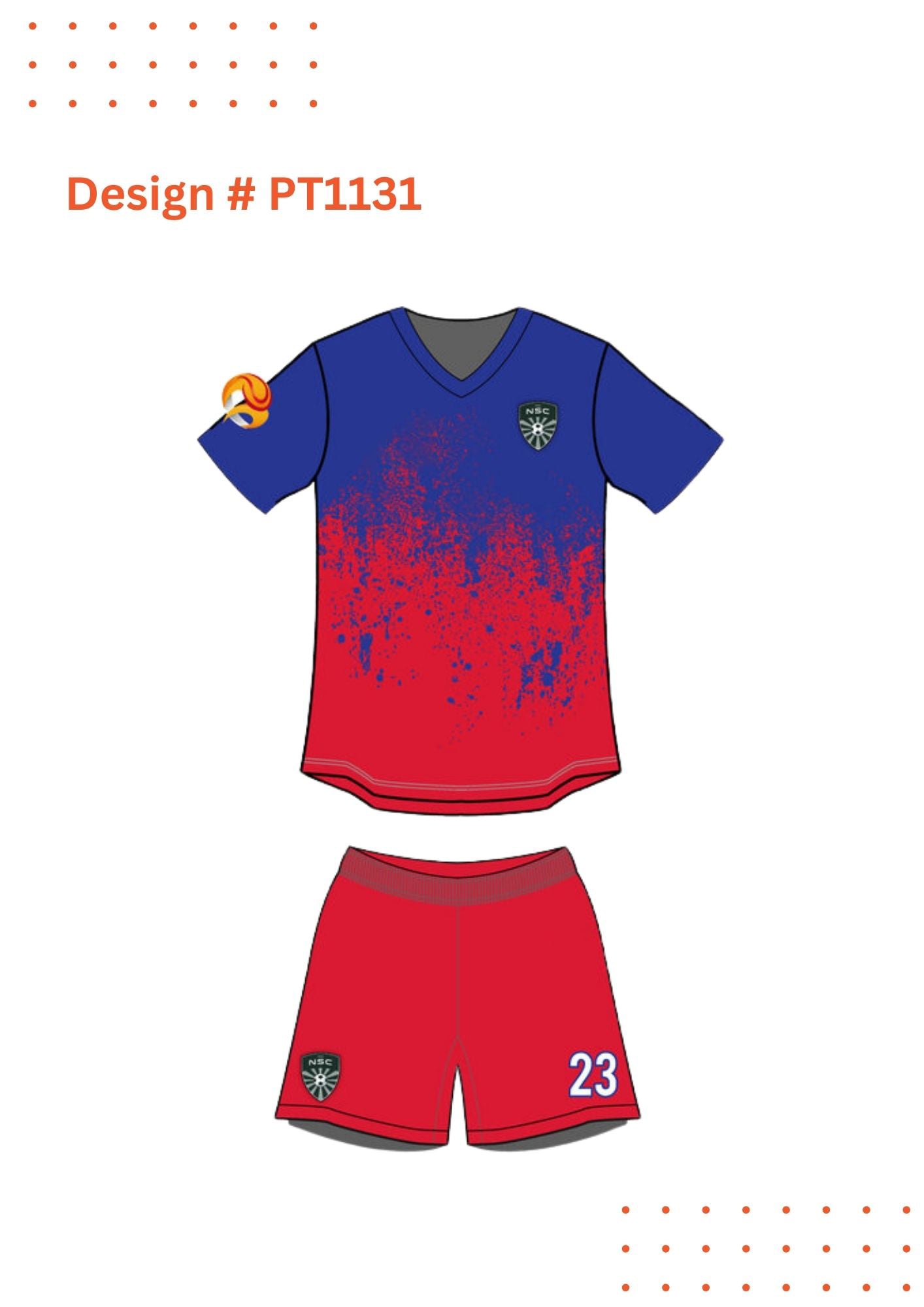 Custom Sublimated Soccer Uniform Mockups